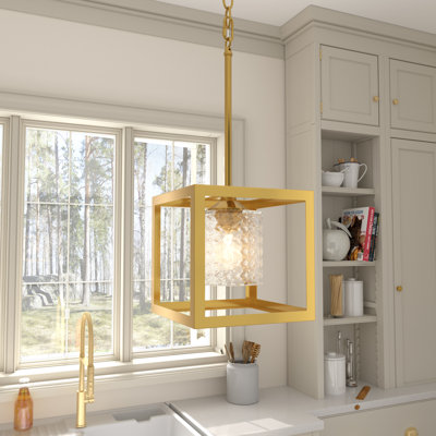 Steelside™ Elutheria 7 - Light Dimmable Kitchen Island